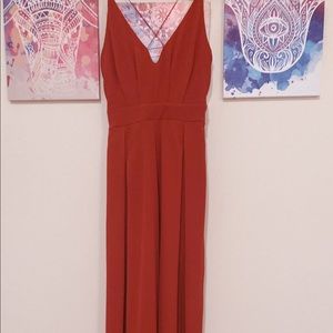 Sasha Palazzo / Jumpsuit Orange